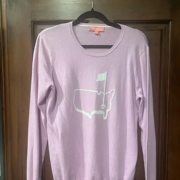 Masters Women's Light Purple Sweater with masters logo - Picture 1 of 2